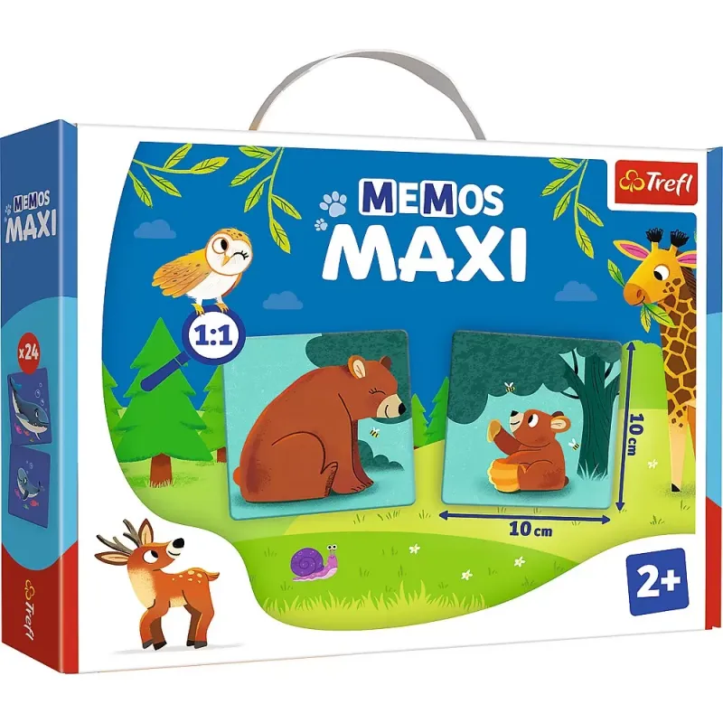 JOC MEMOS MAXI ANIMALE PARINTI ȘI COPII