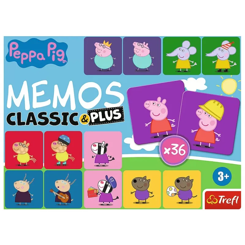 JOC MEMOS CLASSIC PLUS PEPPA PIG