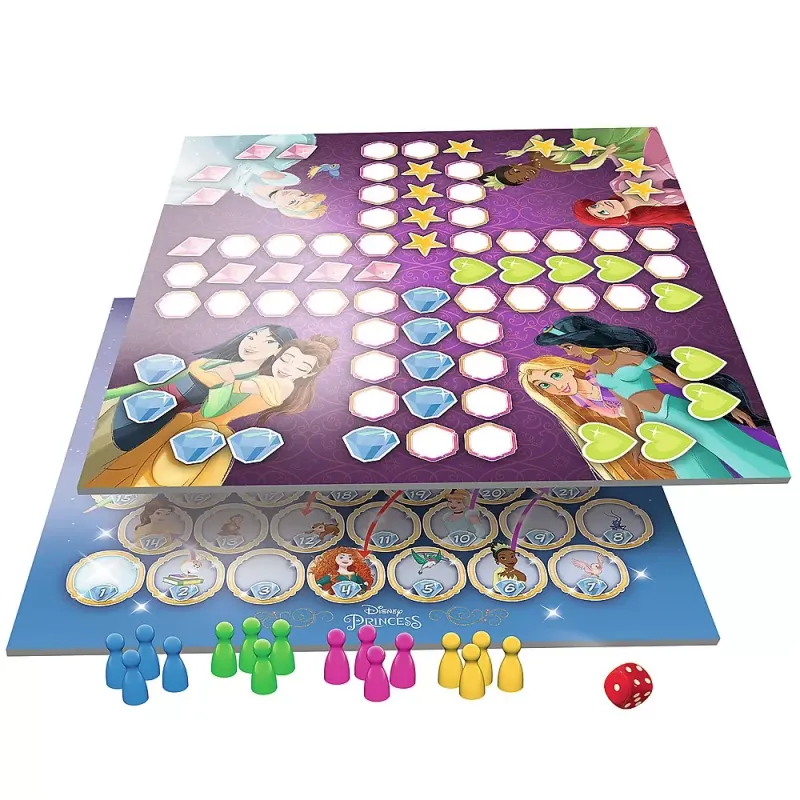 JOC DISNEY PRINCESS 2IN1 LUDO ȘI SERPISORI SCARI