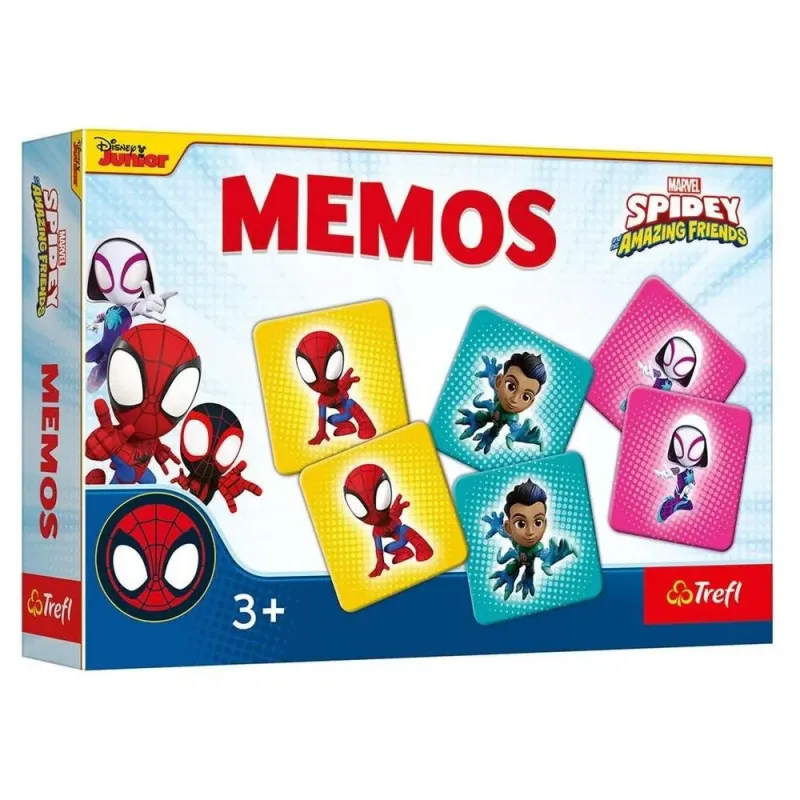JOC MEMOS MARVEL MINI BOX SPIDERMAN ȘI PRIETENII
