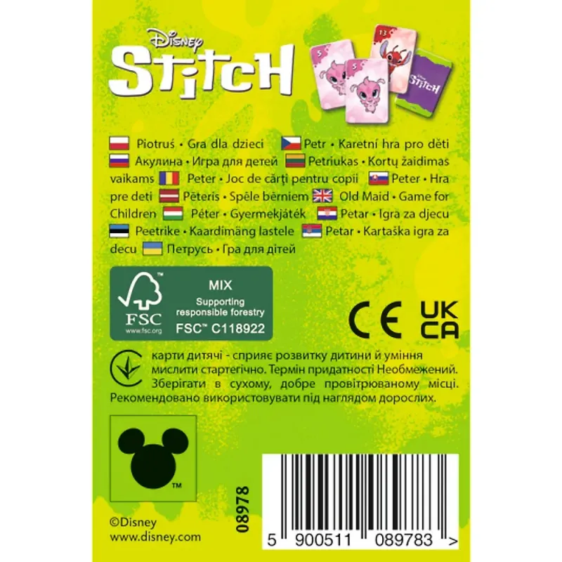 JOC DE CARTI PACALICI STITCH