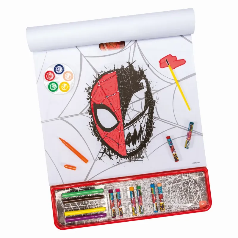 SPIDER MAN SET PENTRU DESEN GIGA BLOCK 5 IN 1