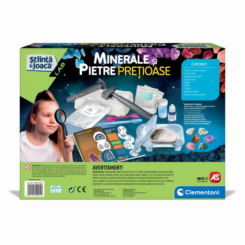 STIINTA ȘI JOACĂ MINERALE ȘI PIETRE PRETIOASE