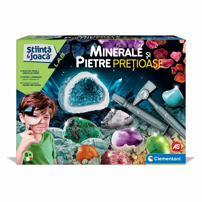 STIINTA ȘI JOACĂ MINERALE ȘI PIETRE PRETIOASE