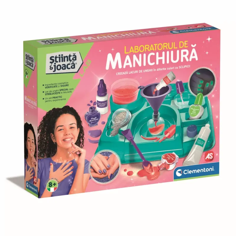 STIINTA ȘI JOACĂ LABORATORUL DE MANICHIURA