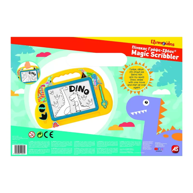 TABLĂ MAGNETICĂ MAGIC SCRIBBLER BABY DINOZAUR