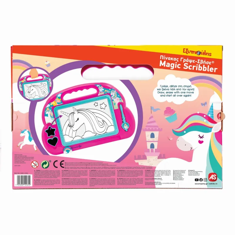 TABLĂ MAGNETICĂ DE DESEN MAGIC SCRIBBLER FANTASY DREAMS
