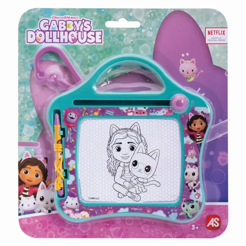 TABLĂ MAGNETICĂ DE SCRIS TRAVEL MAGIC SCRIBBLER GABBYS DOLLHOUSE