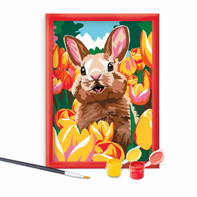 HAPPI HOBBI PICTEAZA ȘI INRAMEAZA IEPURAȘ VESEL
