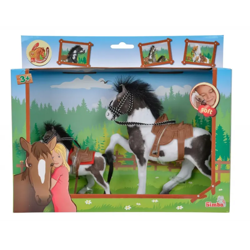 SIMBA CAL CHAMP BEAUTY HORSE NEGRU