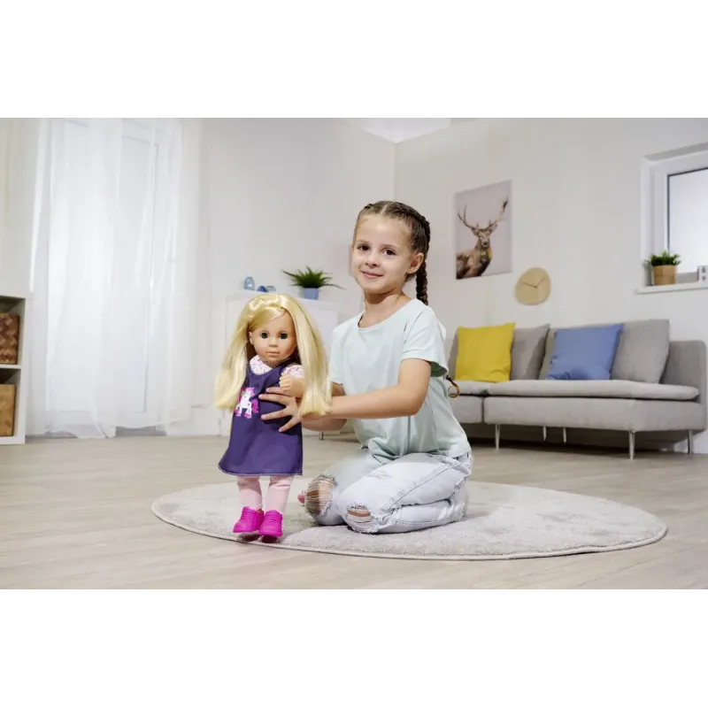 PAPUSA MY LOVE INTERACTIVA CU ACCESORII 43CM
