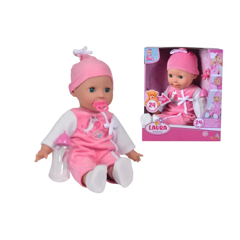 LAURA BABBLING BEBELUS 38CM