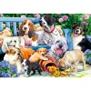 PUZZLE TREFL 1000 CAINI IN GRADINA