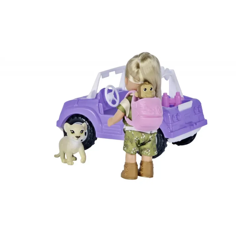 EVI LOVE SET PAPUSA EVI ȘI VEHICUL SAFARI