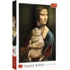 PUZZLE 1000 DOAMNA CU PISICĂ