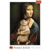 PUZZLE 1000 DOAMNA CU PISICĂ