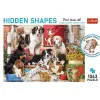 PUZZLE TREFL 1000 FORME ASCUNSE CĂȚELUSII DRAGUTI