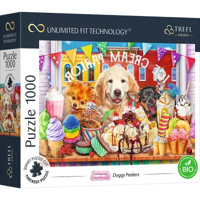 PUZZLE TREFL UFT 1000 PETRECEREA CĂȚELUSILOR
