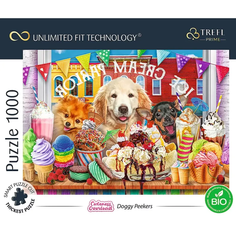 PUZZLE TREFL UFT 1000 PETRECEREA CĂȚELUSILOR