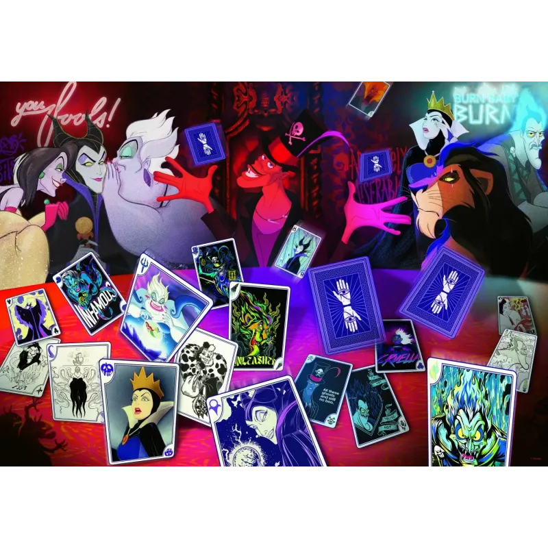 PUZZLE TREFL 1000 DISNEY VILLAINS DOAR CARTILE BUNE