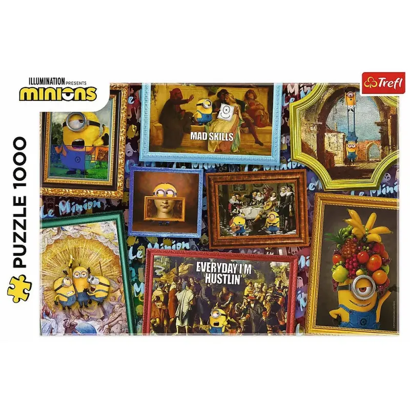 PUZZLE TREFL 1000 MINIONII