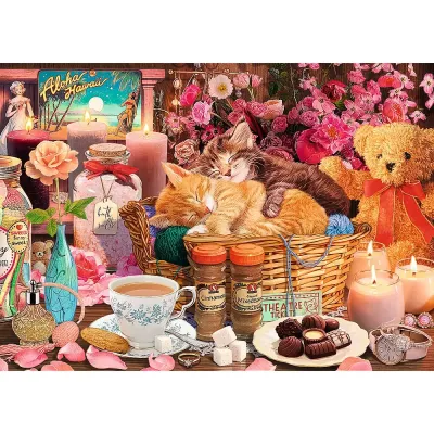 PUZZLE TREFL 1000 PREMIUM PLUS TEA TIME TOATE LUCRURILE BUNE