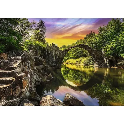 PUZZLE TREFL 1000 PREMIUM PLUS PHOTO ODYSSEY PODUL RAKOTZ DIN KROMLAU GERMANIA