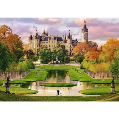 PUZZLE TREFL 1000 PREMIUM PLUS PHOTO ODYSSEY CASTELUL SCHWERIN GERMANIA