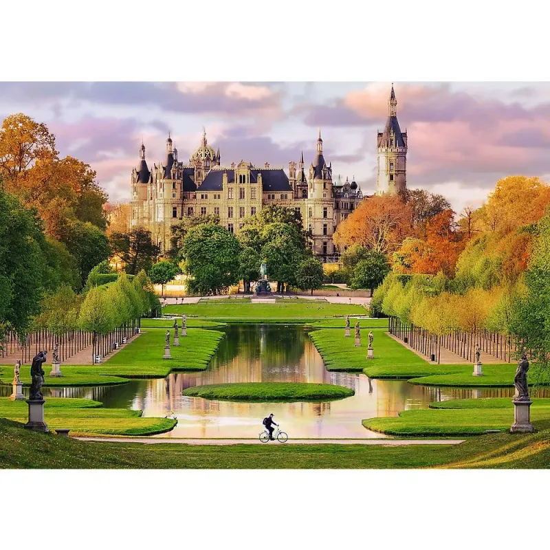 PUZZLE TREFL 1000 PREMIUM PLUS PHOTO ODYSSEY CASTELUL SCHWERIN GERMANIA