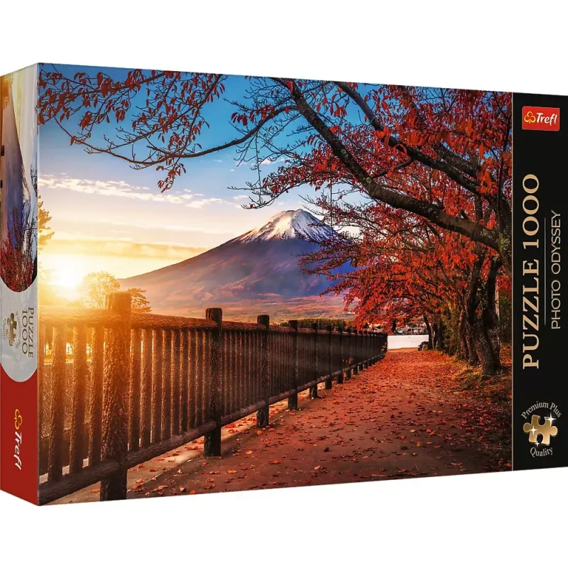 PUZZLE TREFL 1000 PREMIUM PLUS PHOTO ODYSSEY MUNTELE FUJI JAPONIA