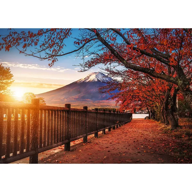 PUZZLE TREFL 1000 PREMIUM PLUS PHOTO ODYSSEY MUNTELE FUJI JAPONIA