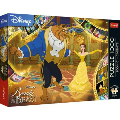 PUZZLE TREFL 1000 PREMIUM PLUS DISNEY PRINCESS FRUMOASA ȘI BESTIA