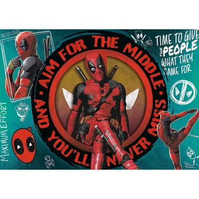 PUZZLE TREFL 1000 PREMIUM PLUS MARVEL DEADPOOL ȘI WOLVERINE