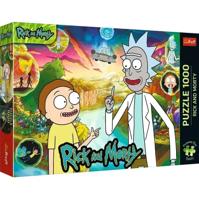 PUZZLE TREFL 1000 PREMIUM PLUS RICK ȘI MORTY