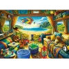 PUZZLE TREFL 1000 PREMIUM PLUS TEA TIME CALATORIE CU CARAVANA