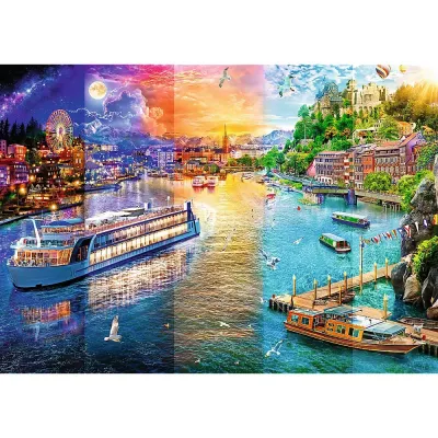 PUZZLE TREFL 1000 CROAZIERA PE RAU