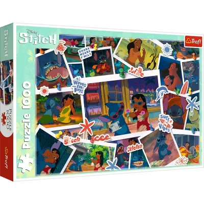 PUZZLE TREFL 1000 DISNEY LILO ȘI STITCH DULCI AMINTIRI