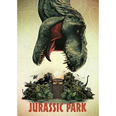PUZZLE TREFL 1000 PREMIUM PLUS JURASSIC PARK
