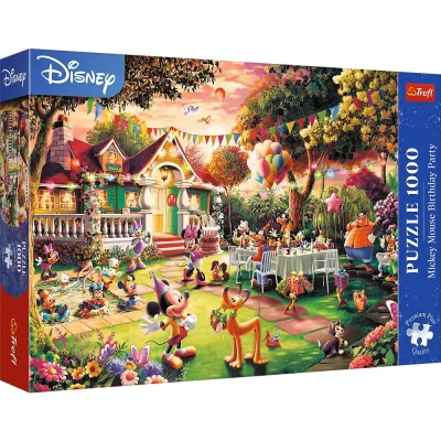 PUZZLE TREFL 1000 PREMIUM PLUS DISNEY MICKEY MOUSE PETRECERE ZI DE NASTERE