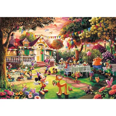 PUZZLE TREFL 1000 PREMIUM PLUS DISNEY MICKEY MOUSE PETRECERE ZI DE NASTERE