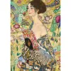 PUZZLE TREFL 1000 ART COLLECTION GUSTAV KLIMT DOAMNA CU EVANTAI