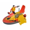 POMPIERUL SAM JETSKY CU ROTI ȘI FIGURINĂ