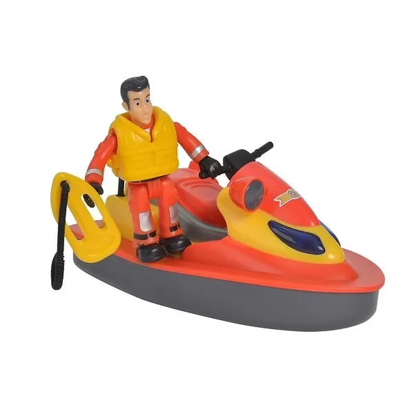 POMPIERUL SAM JETSKY CU ROTI ȘI FIGURINĂ