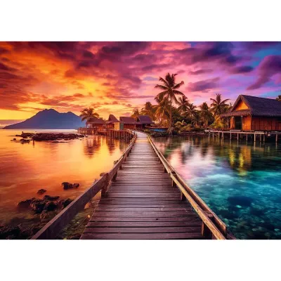 PUZZLE TREFL 1000 INSULA PARADISULUI