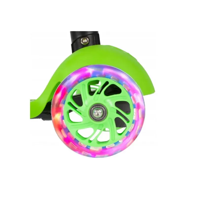 TROTINETA MALPLAY BUBURUZA TIP SCOOTER CU 3 ROTI VERDE