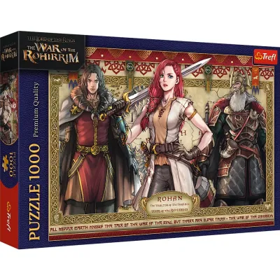 PUZZLE TREFL 1000 STAPANUL INELELOR RAZBOIUL ROHIRRIMILOR