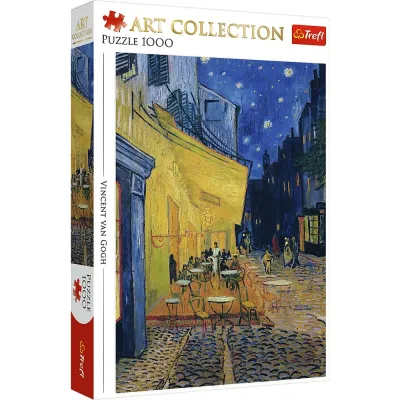 PUZZLE TREFL 1000 ART COLLECTION VINCENT VAN GOGH TERASA CAFENEA NOAPTEA
