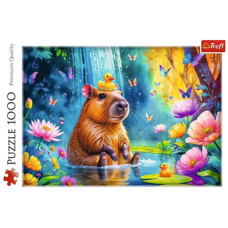 PUZZLE TREFL 1000 CAPYBARA