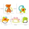 SET 5 ZORNAITORI DINOZAURI MULTICOLORI