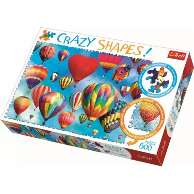 PUZZLE TREFL 600 CU PIESE CIUDATE - BALOANE COLORATE